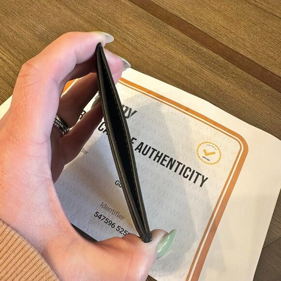 Gucci NEW Black Card Holder - Picture 3 of 3